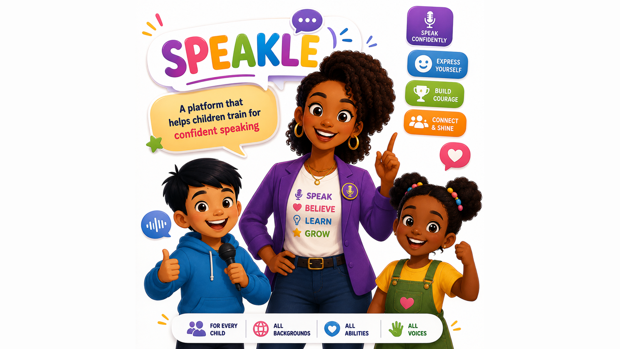 Speakle helps children train for confident speaking